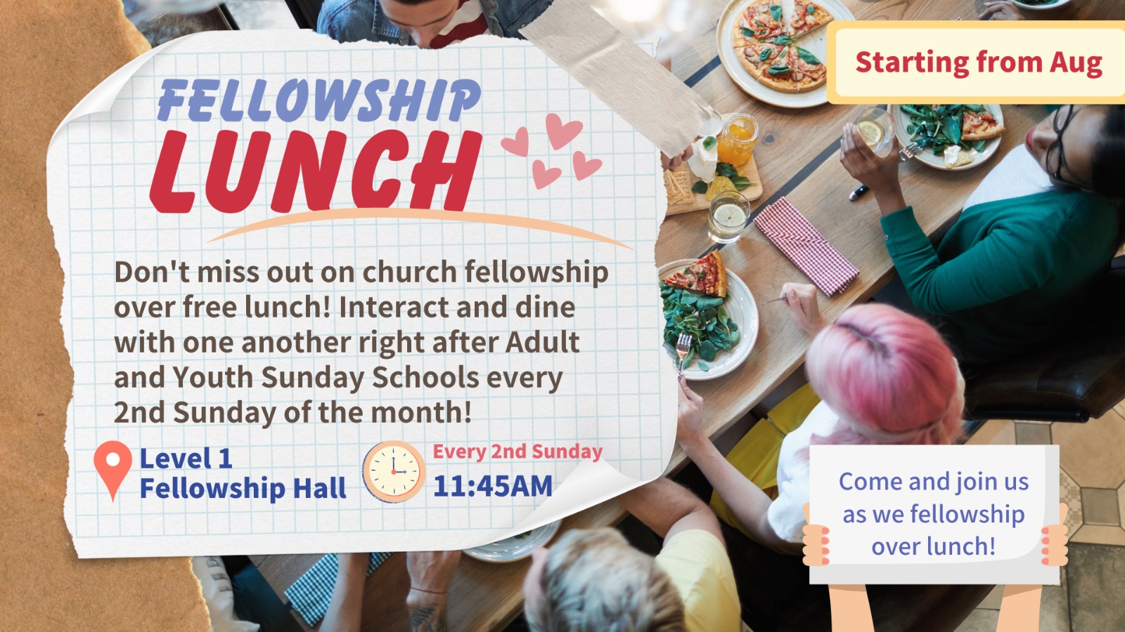 fellowship lunch