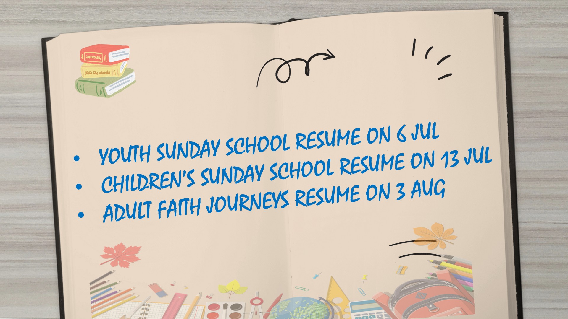 sunday school ES