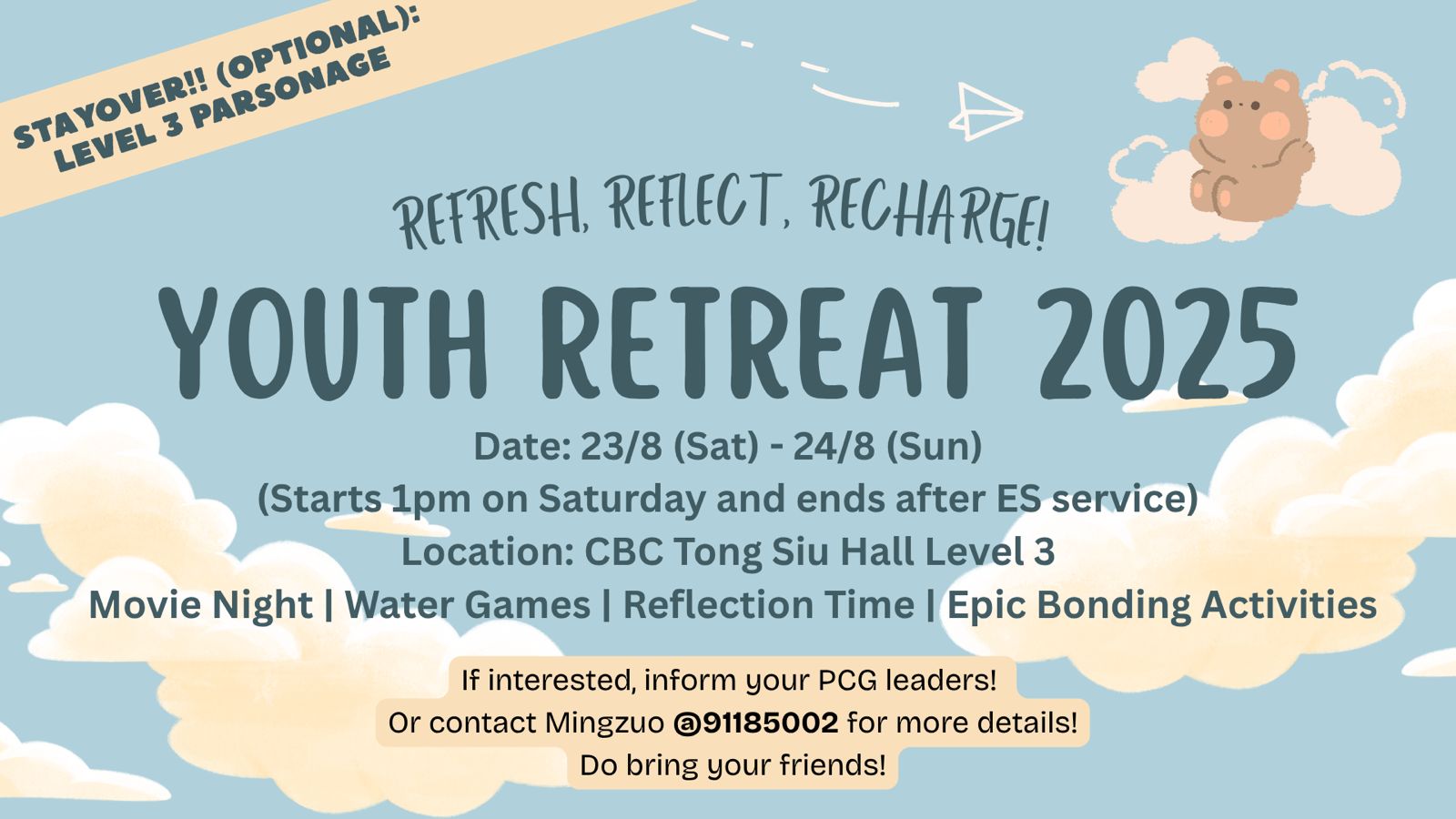 Youth Retreat 2025 ES